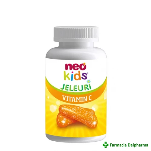Neo Kids Vitamina C jeleuri x 30 buc., Neovital Health