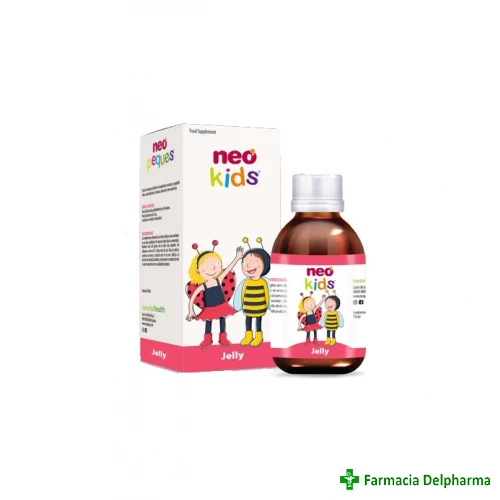 Neo Kids Jelly cu aroma de fructe de padure sirop x 150 ml, Neovital Health