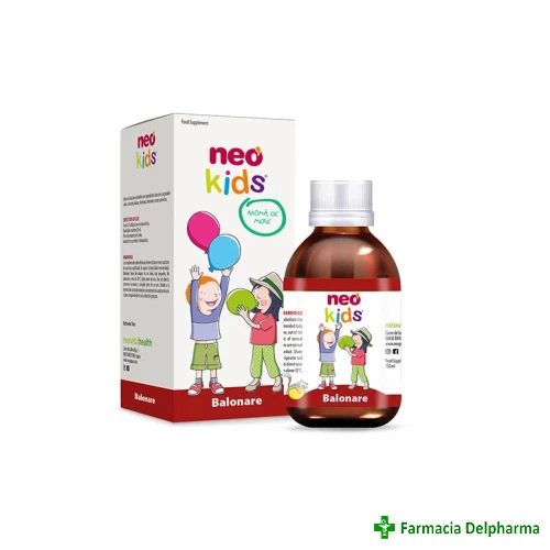 Neo kids balonare aroma de mere x 150 ml