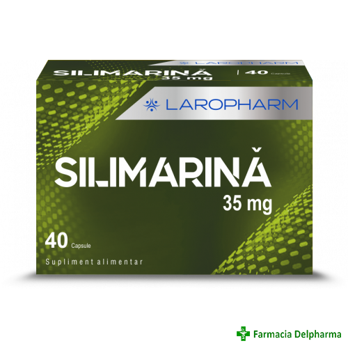 Silimarina 35 mg x 40 caps., Laropharm