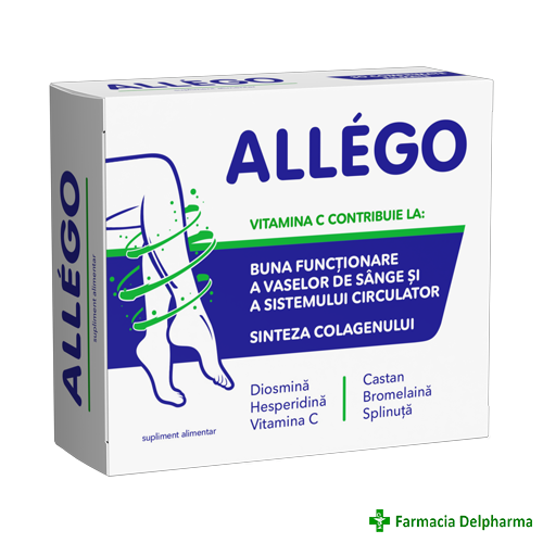 Allego x 30 compr. film.