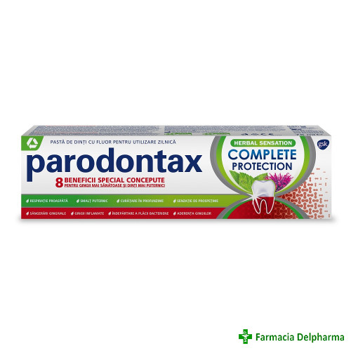 Pasta de dinti Parodontax Complete Protection Herbal Sensation x 75 ml, GSK