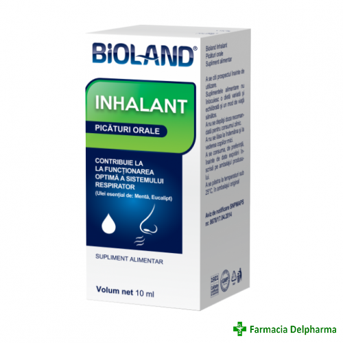 Bioland Inhalant x 10 ml, Biofarm