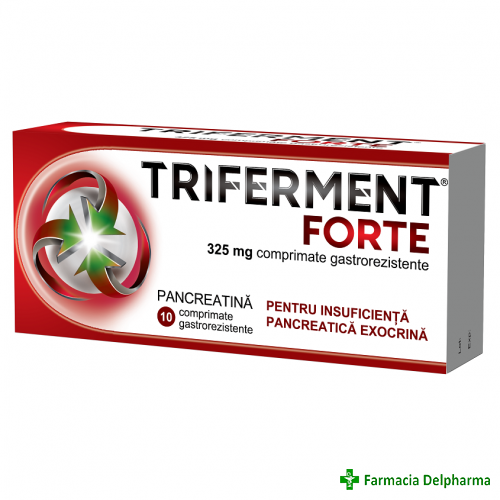 Triferment Forte 325 mg x 10 compr., Biofarm