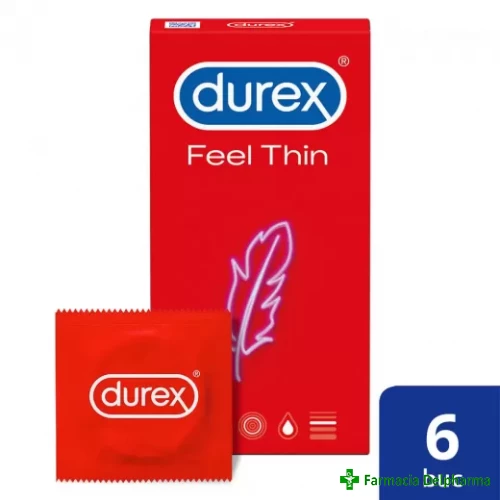 Prezervative Durex Feel Thin x 6 buc., Durex