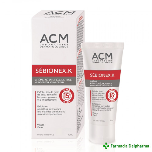Crema antiacnee Sebionex K x 40 ml, ACM