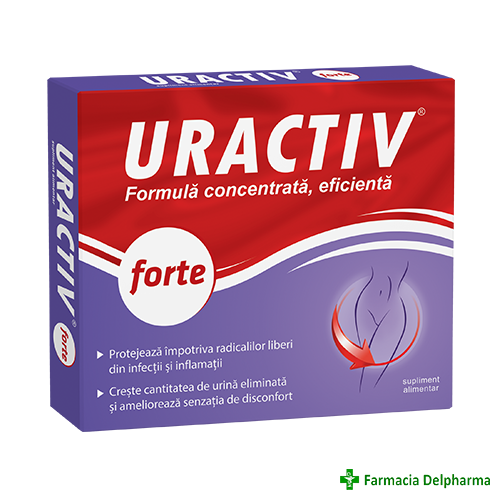 Uractiv Forte x 10 caps., Terapia