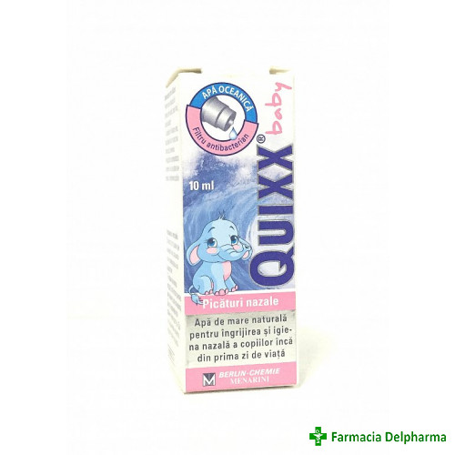 Quixx Baby picaturi nazale x 10 ml, Berlin-Chemie