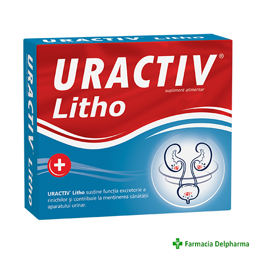 Uractiv Litho x 30 caps., Terapia