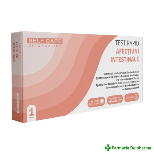 Test rapid afectiuni intestinale x 1 buc., Self Care