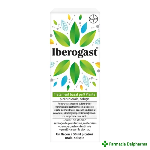 Iberogast picaturi orale x 50 ml, Bayer