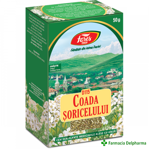 Ceai Coada Soricelului D115 x 50g, Fares