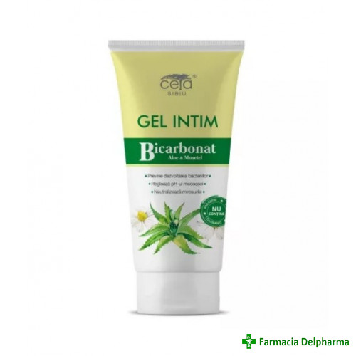 Gel intim cu Bicarbonat Aloe si Musetel x 200 ml, Ceta