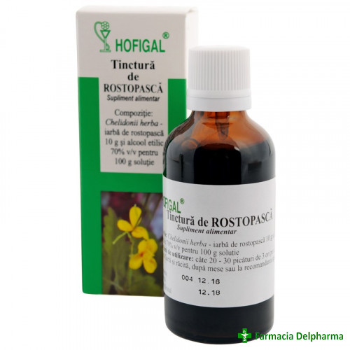 Tinctura de Rostopasca x 50 ml, Hofigal