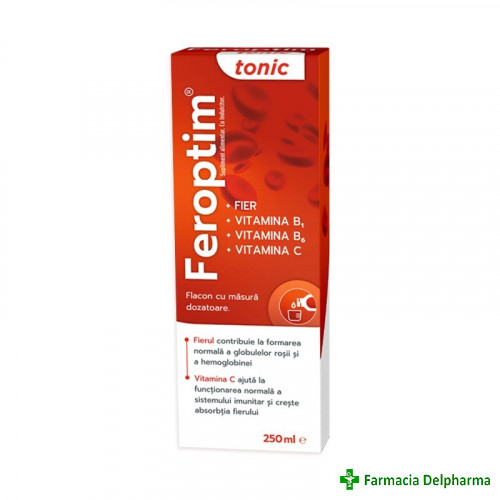 Feroptim tonic x 250 ml, Zdrovit