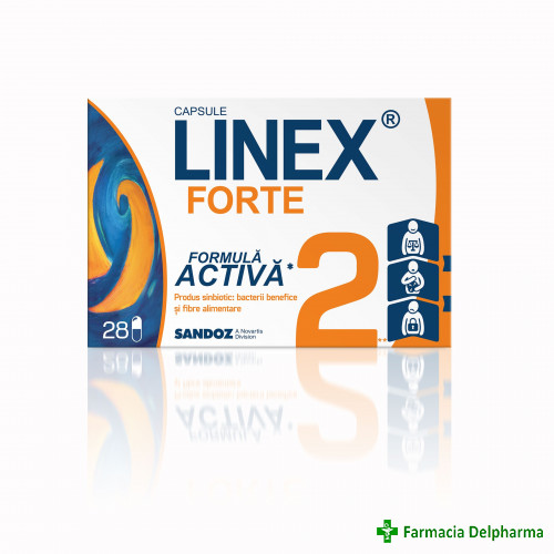 Linex Forte x 28 caps., Sandoz