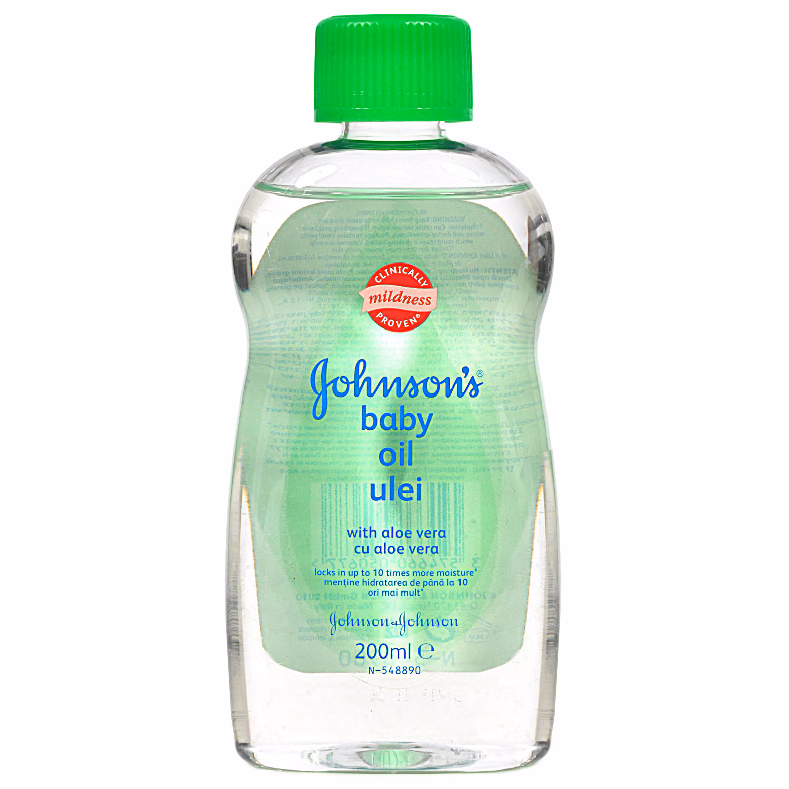 Ulei corp cu Aloe Vera x 200 ml, Johnson's Baby