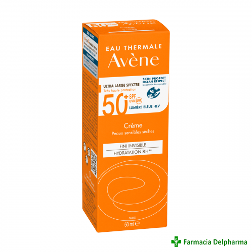 Crema Anti-Age protectie solara SPF 50 Avene Sun x 50 ml, Pierre Fabre