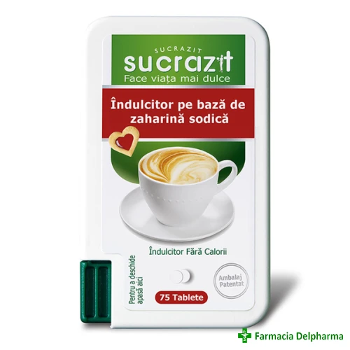 Indulcitor Sucrazit Clasic x 75 compr., Biscol