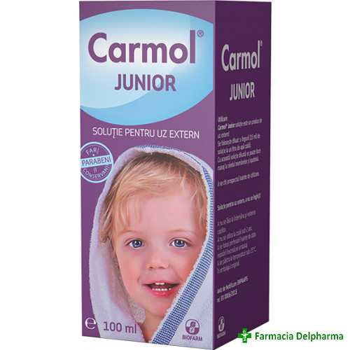 Carmol Junior x 100 ml, Biofarm