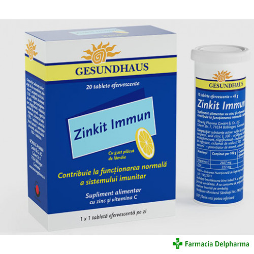 Zinkit Immun x 20 compr. eff., Worwag Pharma