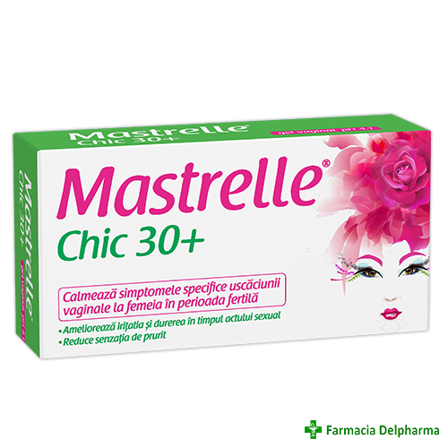 Mastrelle Chic 30+ gel vaginal x 25 g, Fiterman