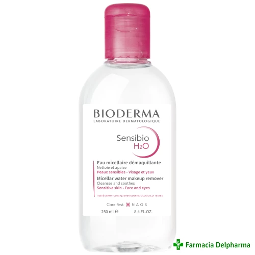 Sensibio H2O solutie micelara x 250 ml, Bioderma