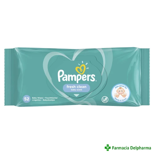 Servetele umede Pampers Fresh Clean x 52 buc.