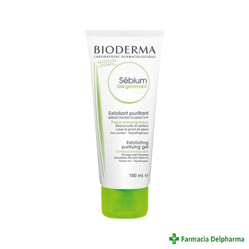 Sebium Gel exfoliant x 100 ml, Bioderma