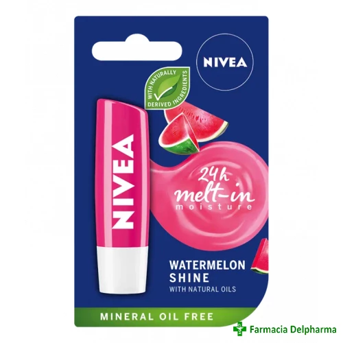 Balsam de buze Watermelon Shine x 4.8 g 85236, Nivea