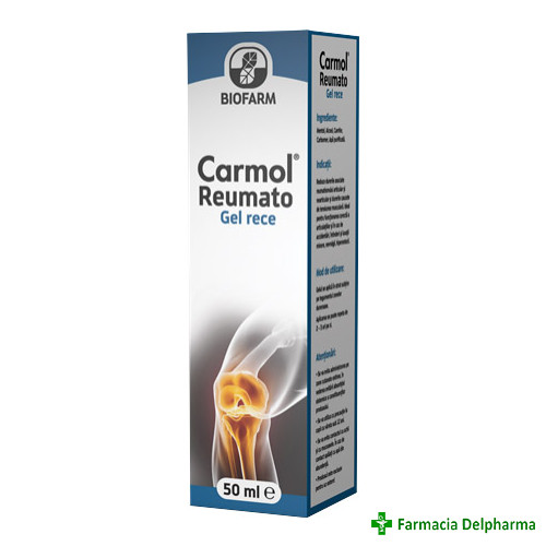 Carmol Reumato Gel x 50 ml, Biofarm
