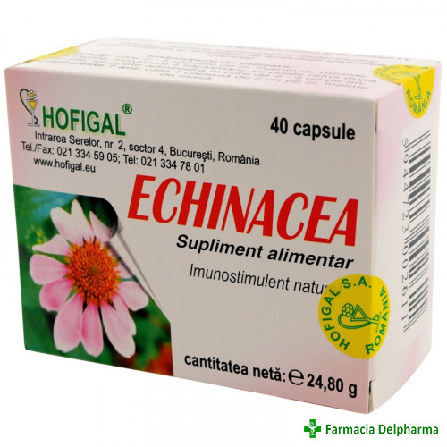 Echinacea x 40 caps., Hofigal