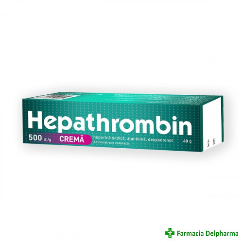 Hepathrombin crema 500 UI/g x 40 g, Stada