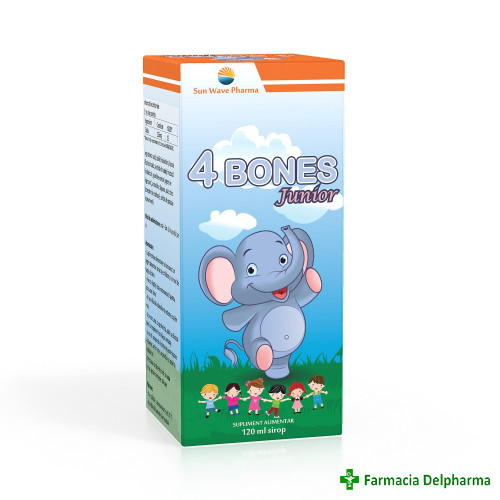 4 Bones Junior sirop x 120 ml, Sun Wave