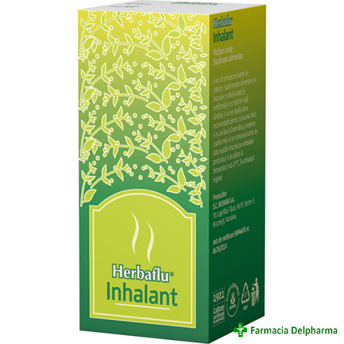Inhalant picaturi orale Herbaflu x 10 ml, Biofarm