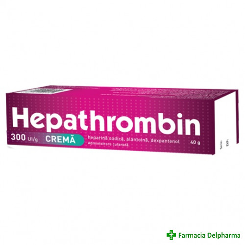 Hepathrombin crema 300 UI/g x 40 g, Stada