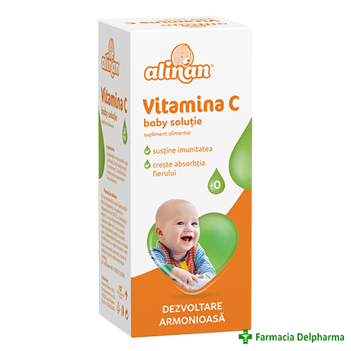 Alinan vitamina c solutie x 20 ml