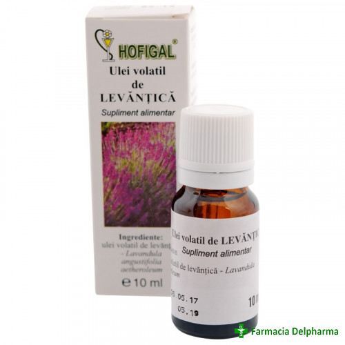 Ulei volatil de Levantica x 10 ml, Hofigal