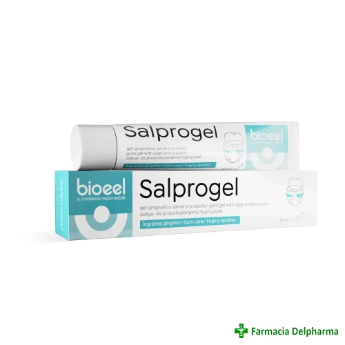 Salprogel gel gingival salvie si propolis x 20 ml