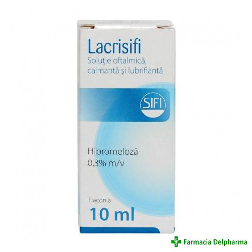Lacrisifi picaturi oftalmice x 10 ml, Sifi