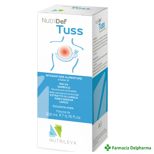 NutriDef Tuss sirop de tuse x 200 ml, Nutrileya