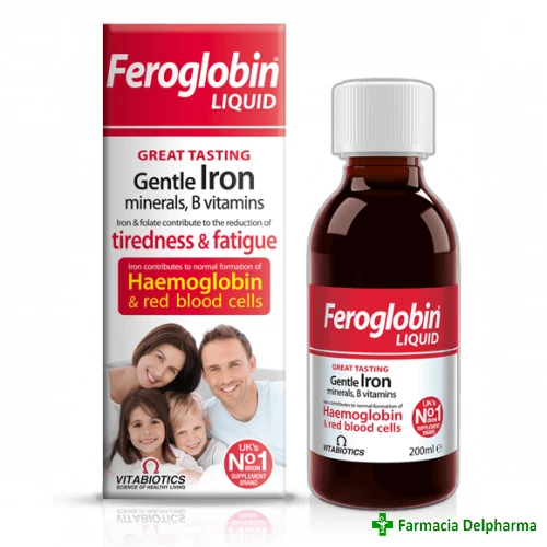 Feroglobin sirop x 200 ml, Vitabiotics