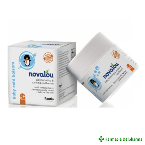 Novalou Baby balsam calmant pentru bebelusi 6 luni+ x 50 ml, Rontis