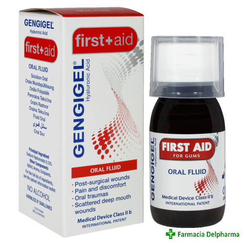 Gengigel first aid cu acid hialuronic 0.1% x 50 ml (ean: 0142)