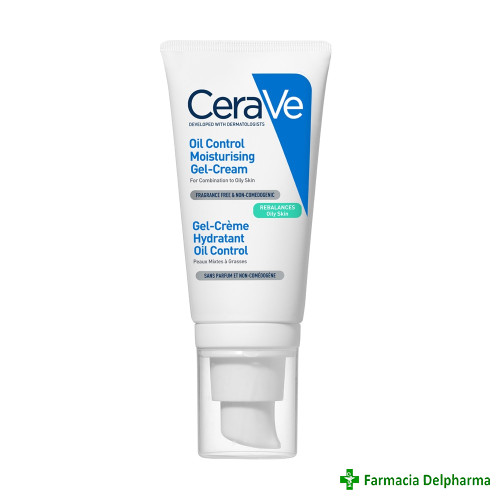 Cerave oil control gel crema cu efect hidratant ten mixt si gras x 52 ml (ean: 4513)
