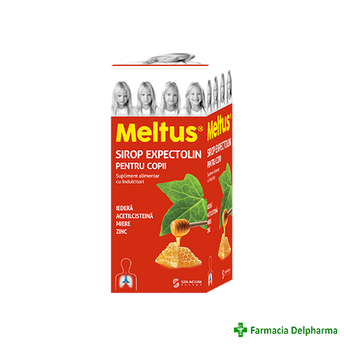 Meltus sirop Expectolin pentru copii x 100 ml, Solacium