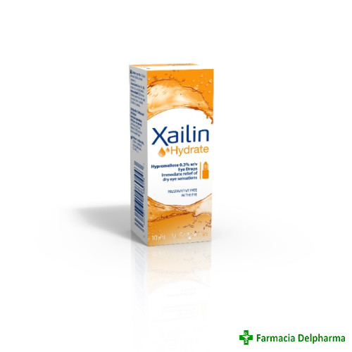 Xailin hydrate picaturi oftalmice 0.3% x 10 ml