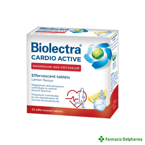 Biolectra cardio active x 20 compr. eff.