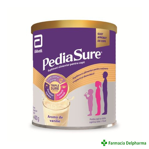 Pediasure pulbere aroma de vanilie x 400 g