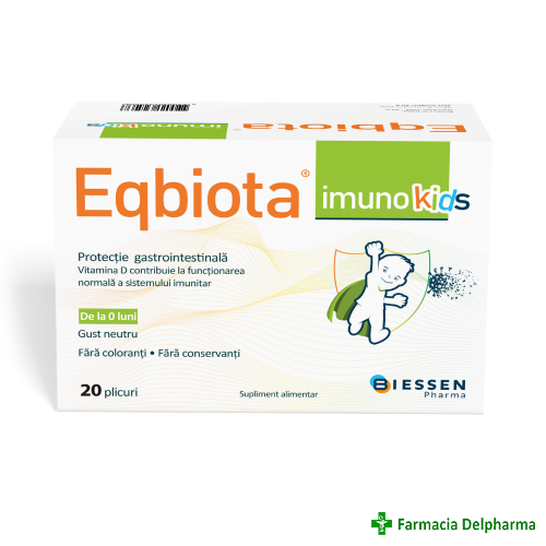 Eqbiota imuno kids x 20 plicuri